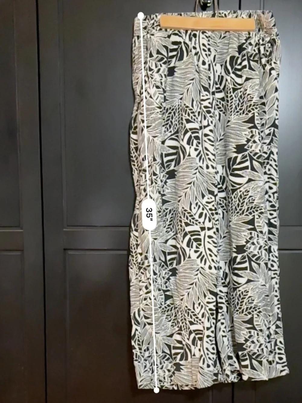 Panama Jack Tropical Wide Leg Pants, Size L